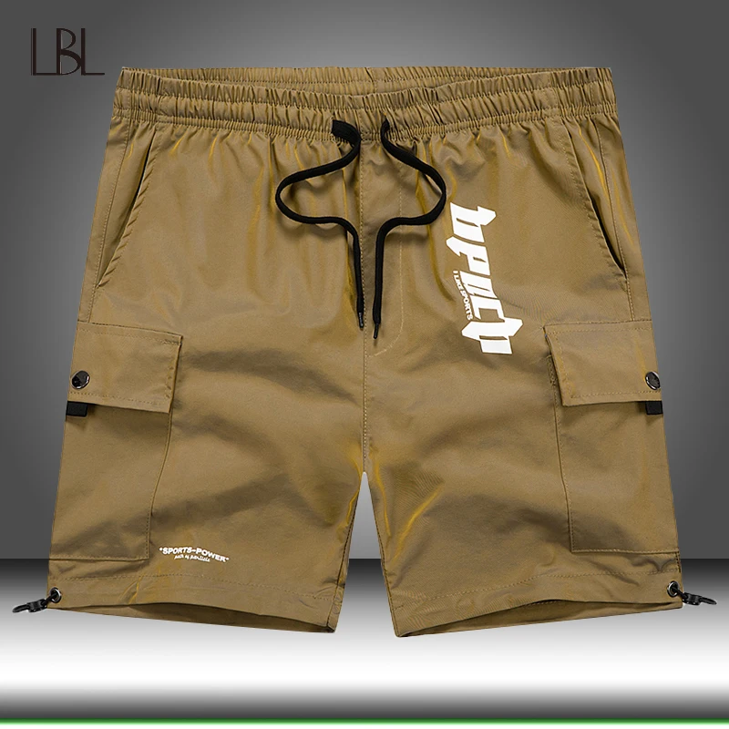 Beach-Shorts Surffing Trunks Mens Swimwear Bermuda Male Outdoor Jogger Mens
