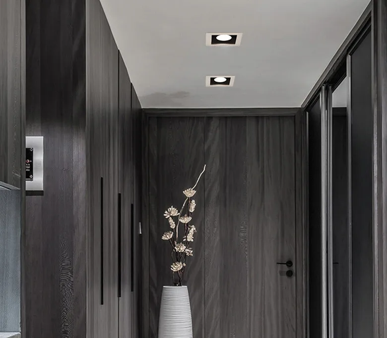 莱维奇LED嵌入式射灯酒店天花筒灯办公照明灯过道灯斗胆灯洗墙灯-tmall_11