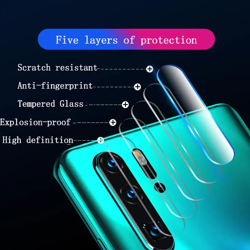 2в1 Защитное стекло для huawei p30/p30 lite Защитная пленка экрана камеры закаленное honor 20s