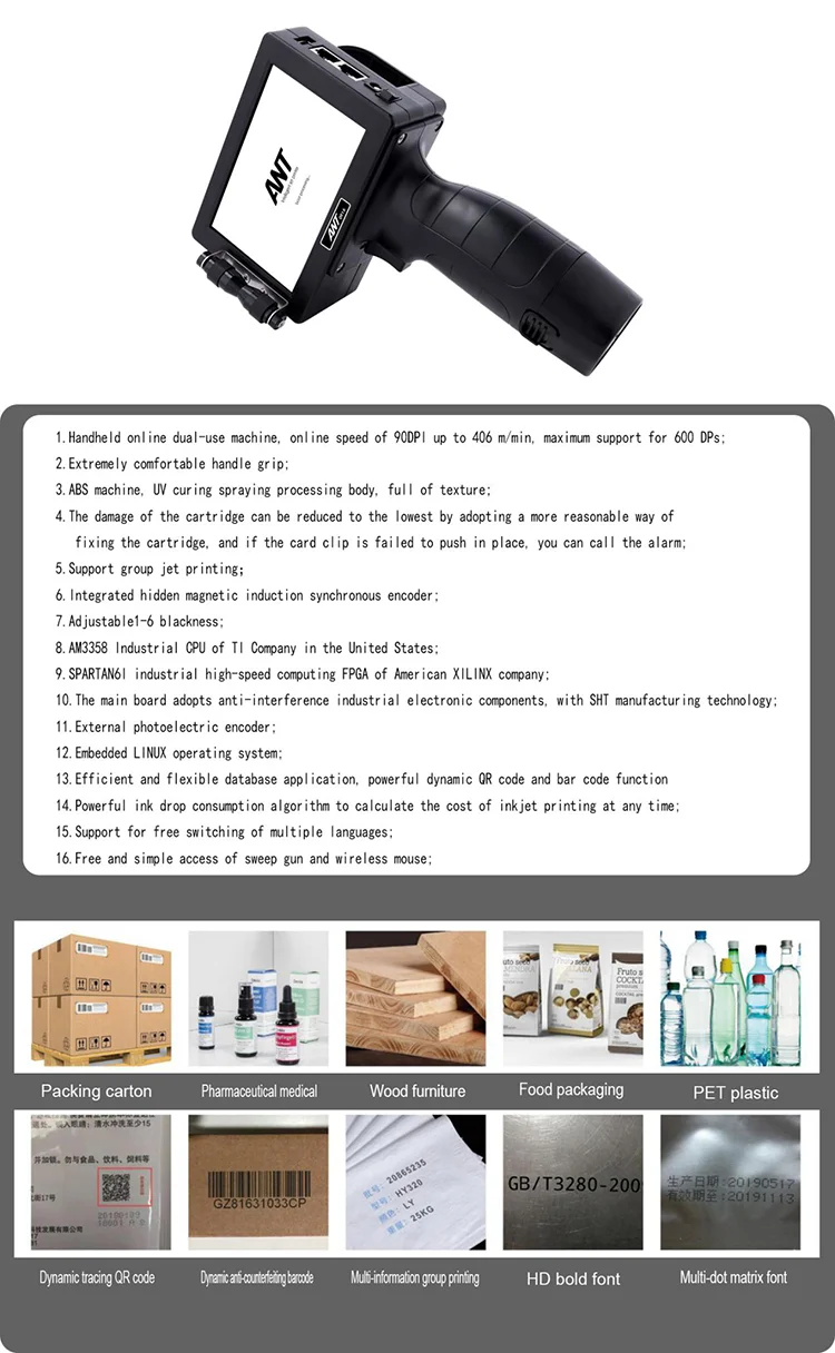 plastic injection machine eco solvent printer digital printing machinery for printing expiration date