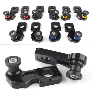 

Motorcycle Swingarm Spool Stand Screws Swing Arm Slider Adapter For Honda CB650F 2014 2015 2016 2017 2018 CNC Aluminum 2Pcs