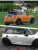 Совершенно Новый ABS Пластик УФ-Защита Mini Ray Стиль Белый Красный Синий Оранжевый Крышка топливного бака Для mini cooper F55 F56 F57 (1 шт./КОМПЛ.)