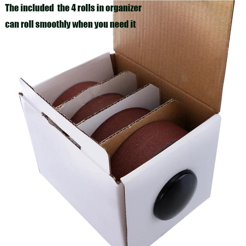 4pcs 25mm*6m Sanding Belt Drawable Emery Cloth Sanding Paper Grinding Belts Soft Sandpaper Roll for Wood Turners, Automotive 4pcs 25mm*6m Sanding Belt Drawable Emery Cloth Sanding Paper Grinding Belts Soft Sandpaper Roll for Wood Turners, Automotive