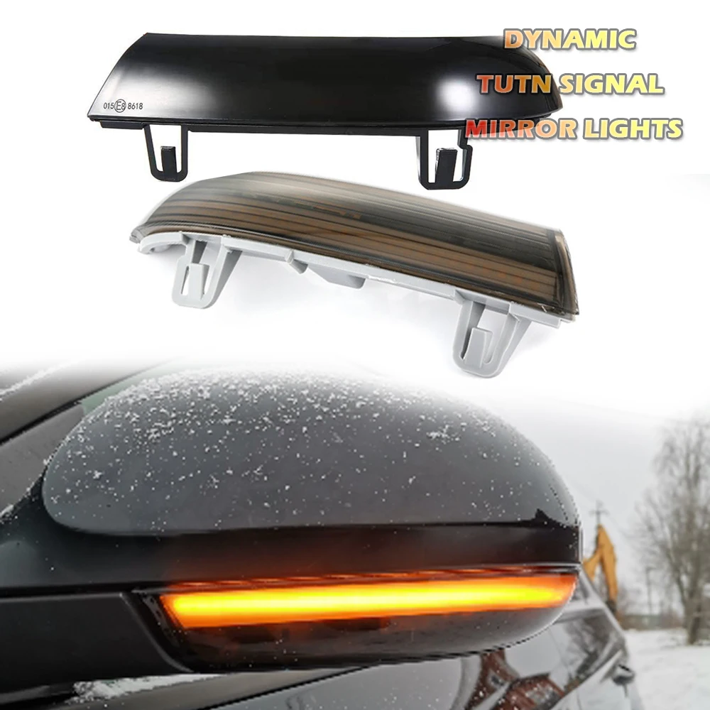 

Sequential Blinker LED Side Mirror Turn Signal Indicator Dynamic Light For VW Vento Sharan Passat Jetta MK5 Golf 5 6 GTI EOS