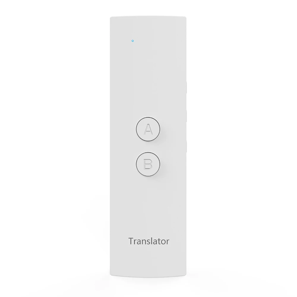 B Smart language Translator T6 устройство двухстороннее электронное карманное голосовое устройство Bluetooth для обучения путешествий шоппинга бизнеса 1 шт - Цвет: B