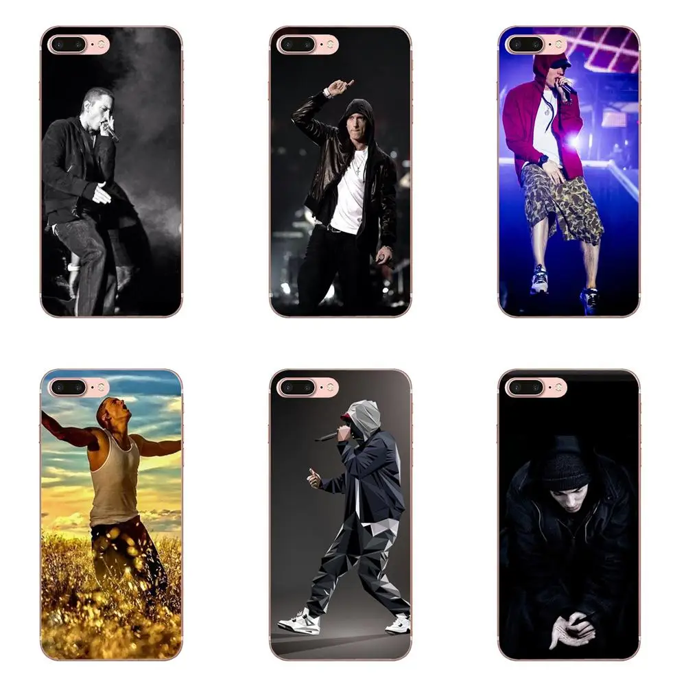 ТПУ Live Love Phone Для Xiaomi CC9E Mi3 Mi4 Mi4i Mi5 Mi 5S 6 6X 8 9 SE Play Plus Pro Lite A1 Mix 2 Note 3 Eminem | Мобильные