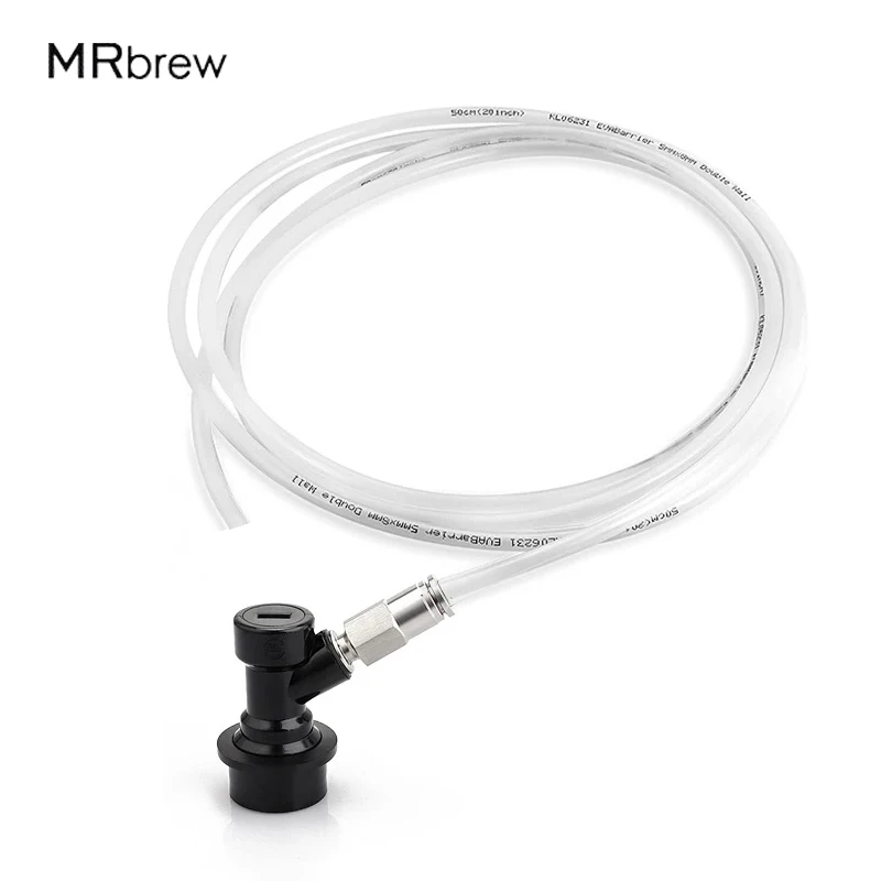 Beer Gas/Liquid Line With Push In Fitting MFL Quick Connector 5/16''(8mm) OD 1M Length Hose Ball Lock Set For Brewing | Дом и сад