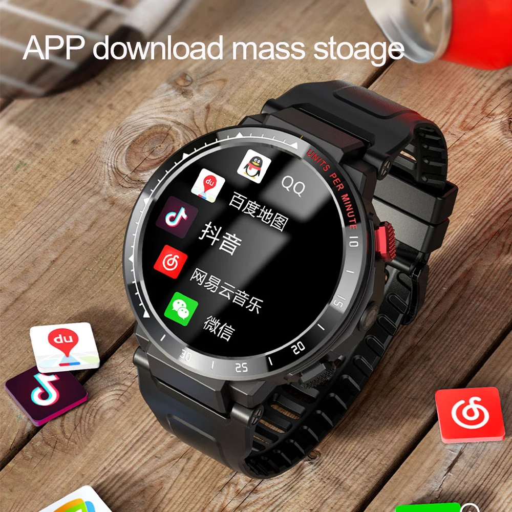 LEMFO LES4 Smart Watch 4G 1.6 inch Full Screen OS Android 7.1 1G 16G LTE 4G  Sim Camera GPS WIFI Heart Rate Android Men|Smart Watches| - AliExpress