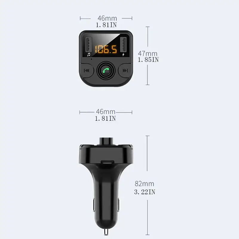 Автомобильный Bluetooth BT36B беспроводной передатчик MP3 радио плеер USB зарядное устройство автозапчасти многофункциональная автомобильная электроника