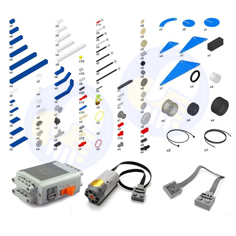 simple and motorized mechanisms base set