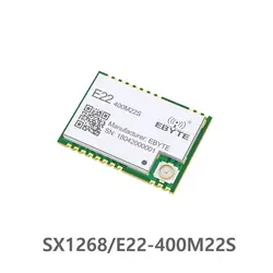 5 шт./лот SX1268 433 МГц LoRa дальний трансивер E22-400M22S SMD SPI передатчик интерфейса и Приемник 433 МГц rf модуль