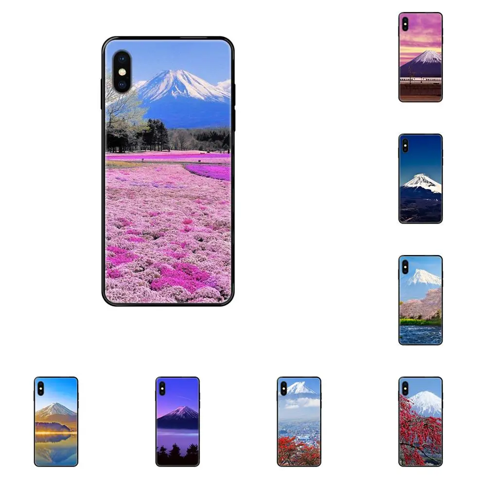 Японский Фудзи для Galaxy A5 A6 A7 A8 A10 A10S A20 A20S A20E A21S A30 A30S A40 A50 A70 A71 A70E Diy красочный рисунок