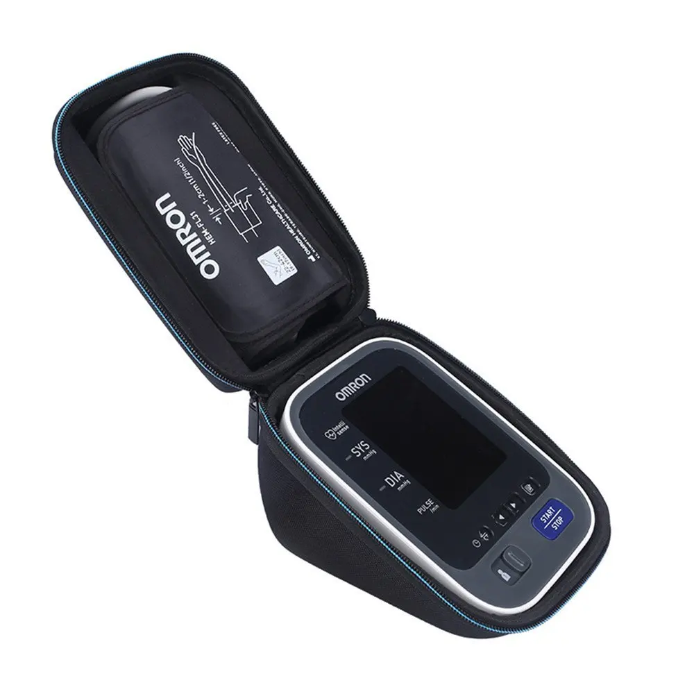 

2019 New Top Hard Portable Protective Pouch Bag Box Cover Case For Omron 10 Series Wireless Upper Arm Blood Pressure Monitor