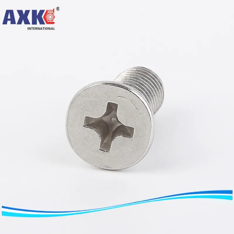 AXK M4 M5 4,8 оцинкованный потайной Пан крышка головки Philips микро машина винт