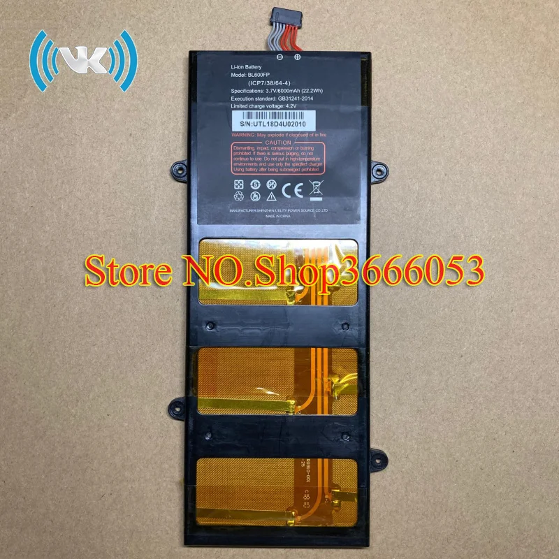VK высококачественный 6000mAh/22 2 WH 3 7 V BL600FP Сменный аккумулятор для перезаряжаемый