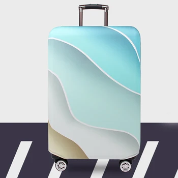 

Polyester Suitcase Cover Dust Proof Double Stitched High Elasticity Anti Scratch Thick Accessories Universal Travel Durable