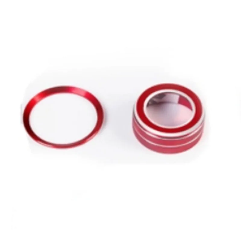 Декоративные круглые кольца для XF XFL аксессуары кнопки Jaguar XE XEL Red Stop Control прочные и
