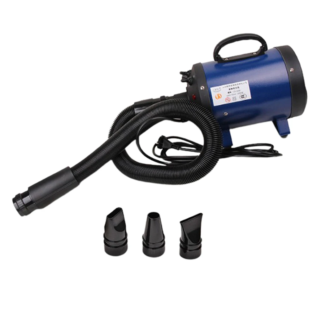 2200W Dog Dryer Powerful Power Stepless Speed Pet Dryer Low Noice Hair Dryer for Dogs