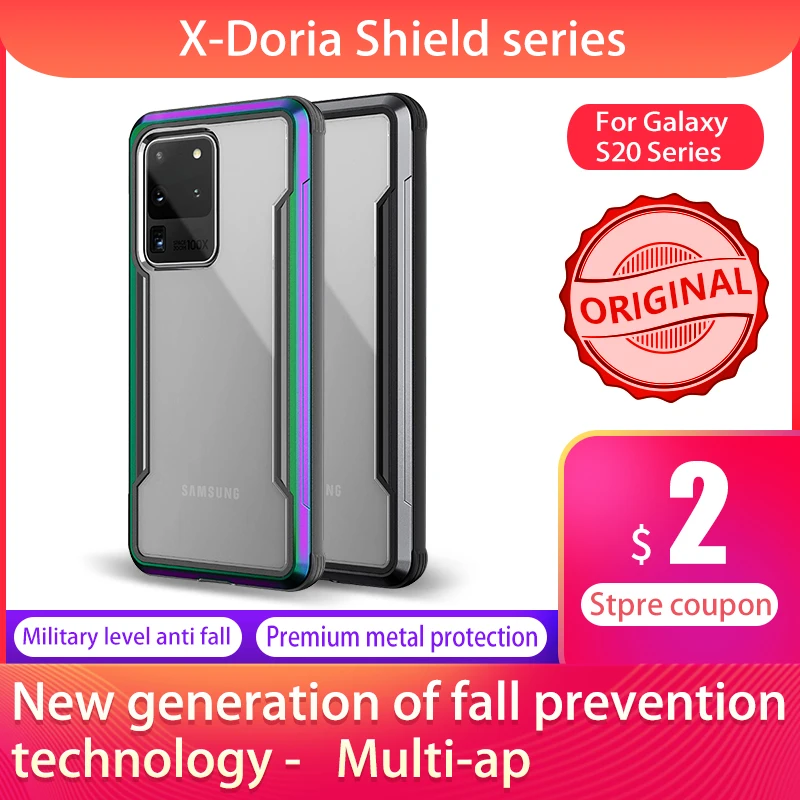 X Doria защитный чехол для телефона Samsung Galaxy S20 ультра военный протестированный на Drop