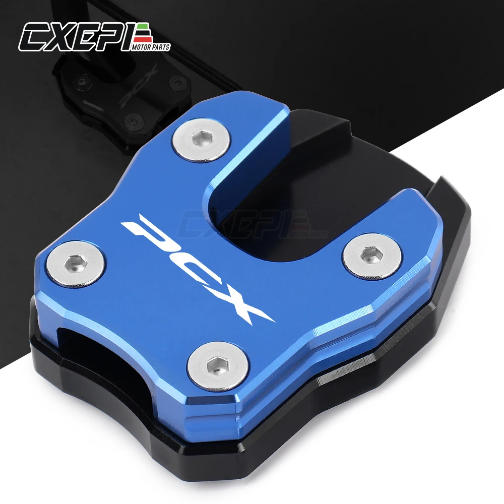 Фирменная Новинка для HONDA PCX125 PCX150 PCX 125 150 2018 2020 мотоцикл боковая стойка Pad пластины подставки увеличитель