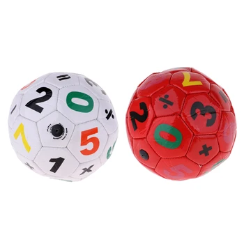

2pcs Small Compact Size 2 Football Soccer Ball for Unisex Kids Boys Girls