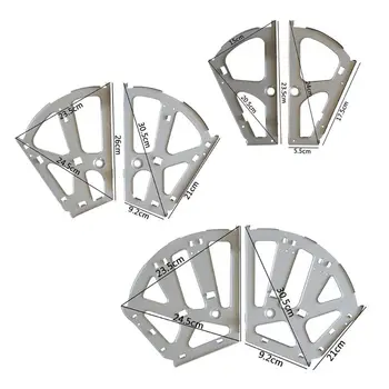 

1Pair Stainless Steel Furniture Hinge Shoe Drawer Cabinet Hinge Rack 1/2/3 Layer New 2020