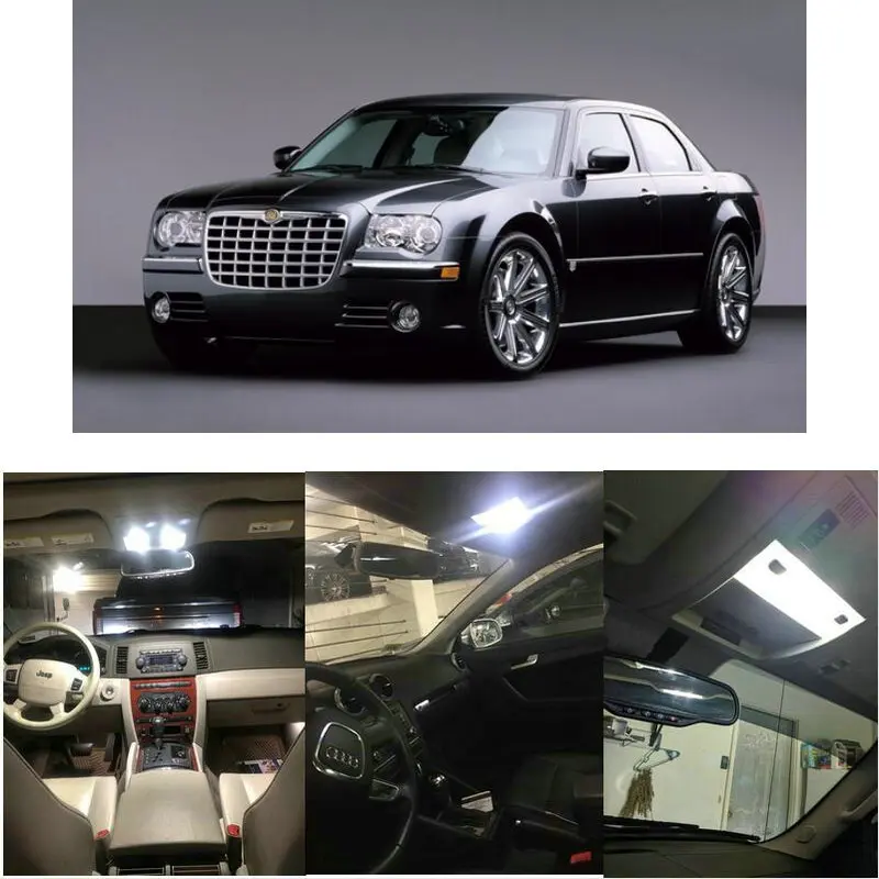 Внутренние светодиодные лампы для 2008 Chrysler 300 300C Pacifica Town Country Sebring PT Cruiser Trailblazer Crossfire
