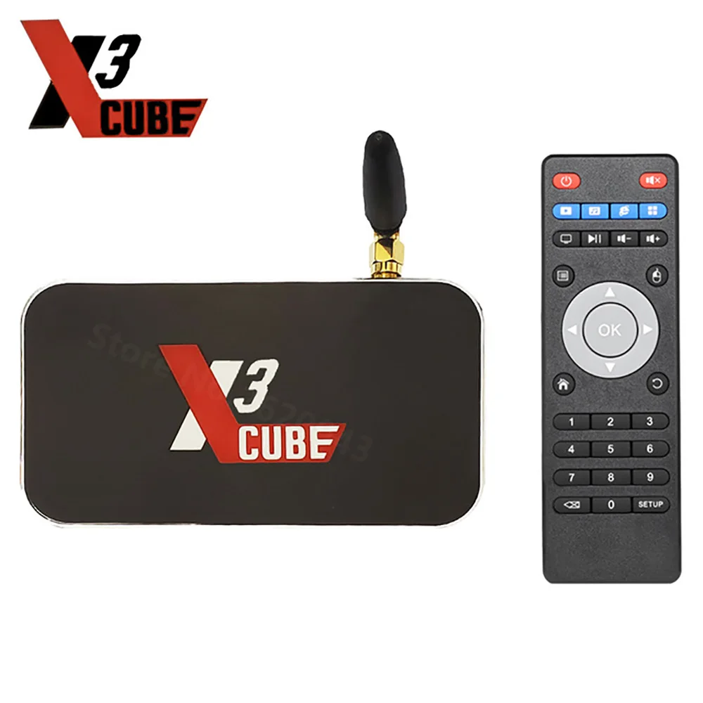 only X3 CUBE X3 cube Upgrade X2 cube Android 9,0 Smart Tv Box Amlogic S905X3 DDR4 2 Гб 16 Гб 2,4G 5G Wifi 1000M LAN 4K медиаплеер vs X3 Pro - Цвет: only X3 CUBE