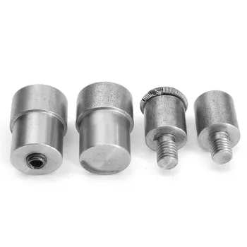 

4pcs/ Set Snap Button Dies Mould Set Hand Pressing Machine Replacement Parts 10mm,12.5mm,15mm WWO66