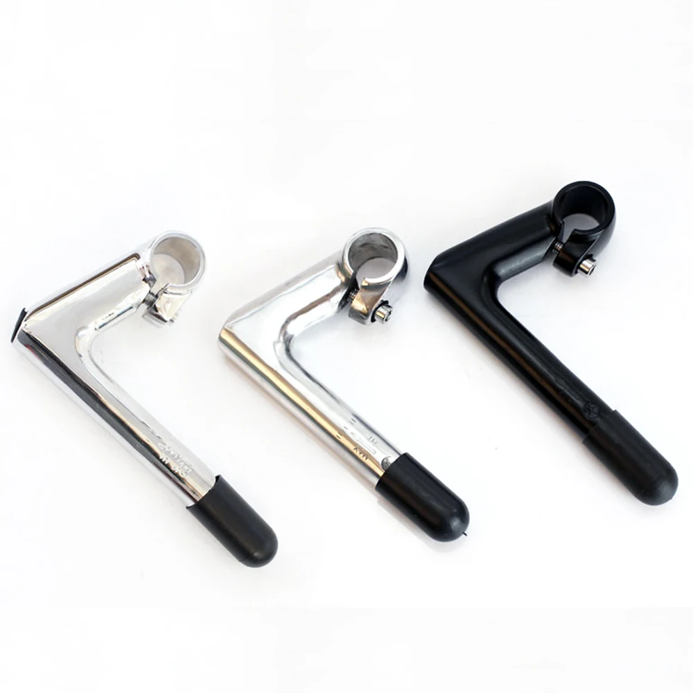 

Bicycle Handlebar Stem 80mm*25.4mm*22.2mm*150L Gooseneck Design Fixed Gear Bike Handlebar Bicycle Accessories