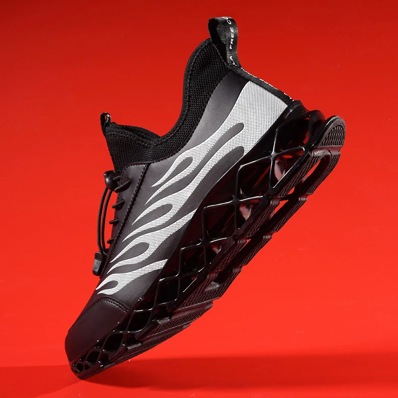 

Men Running Shoes New Cool Junior Trend Sport Sneakers Shock-Absorbant Park Road Run Shoes Male Running Sports Training Trainers