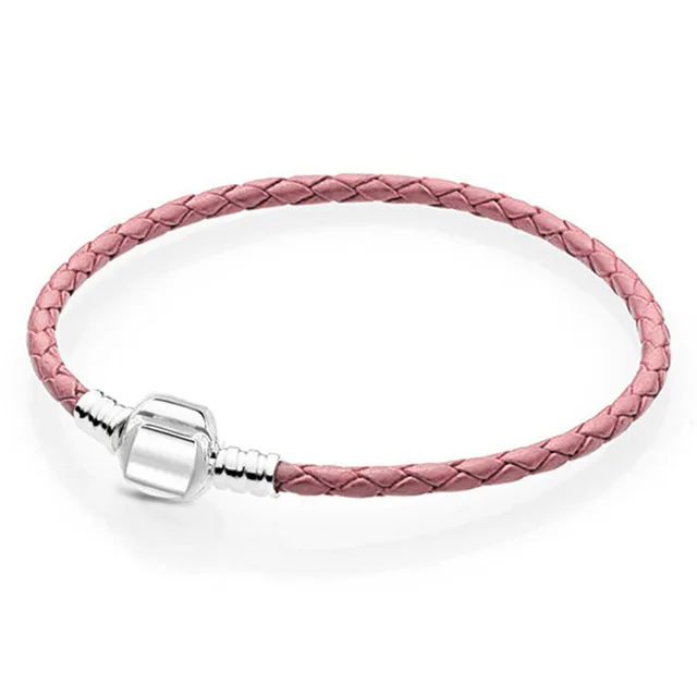 Boosbiy Silver Plated Cute Owl Snake Chain Charm Bracelet For Women Fashion Brand Bracelets DIY Jewelry Gift Making SC22