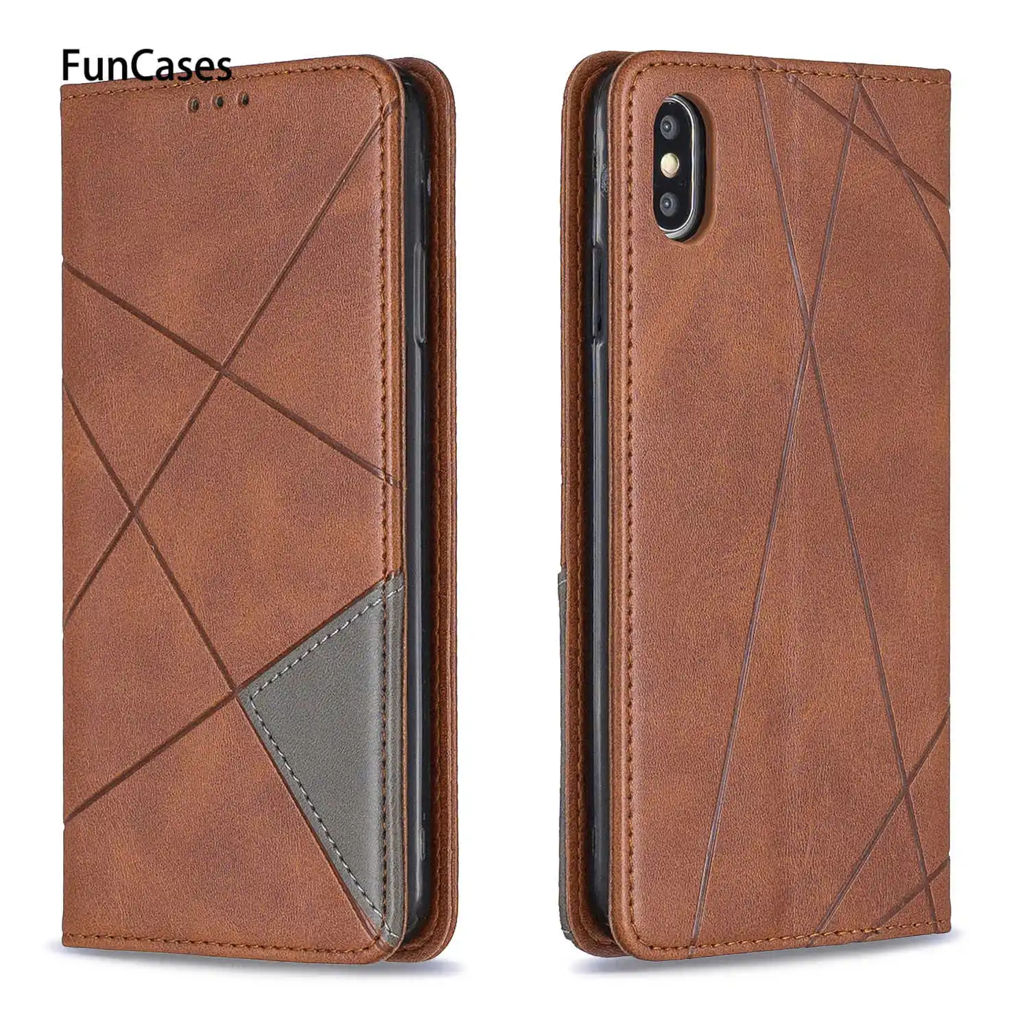 Чехлы для смартфонов capinha iPhone XS Max Ретро Флип кошелек чехол книга СПС защита Apple ajax