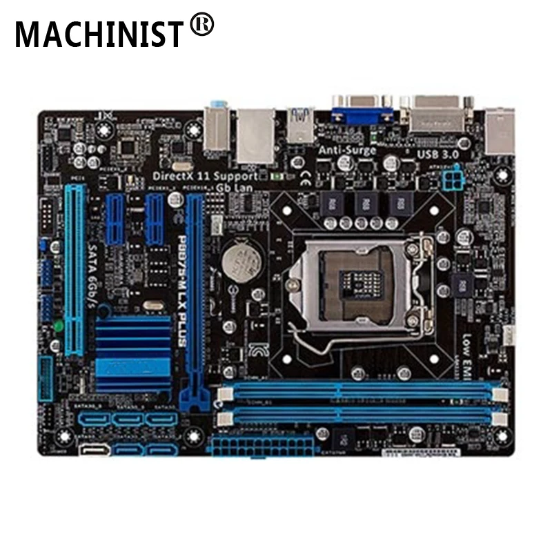 

For ASUS P8B75-M LX PLUS Desktop motherboard Intel B75 LGA 1155 micro ATX DDR3 16GB SATA3.0 USB3.0 100% fully Tested