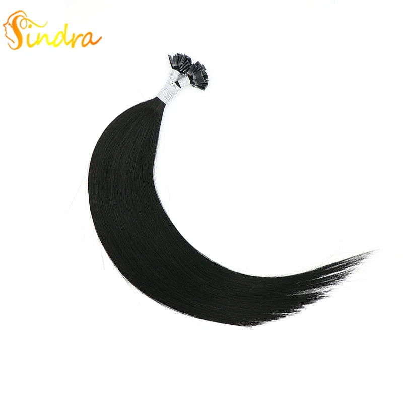 Sindra человеческие волосы прямые капсулы жидкий кератин волосы 50 г 100 г/упак. remy волосы предварительно скрепленные плоский наконечник наращивание волос