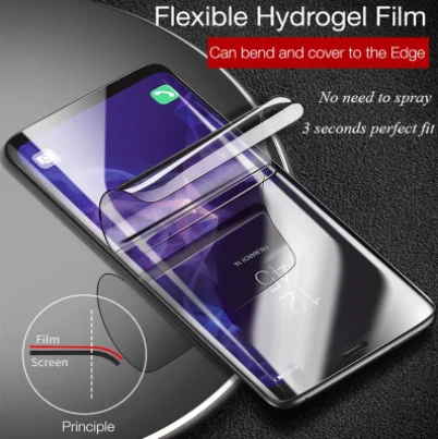 

3D Curved Edge Full Cover Hydrogel Film For Sony Xperia XZ3 XZ2 XZ1 Compact Premium XA1 XA2 Plus Ultra Screen Protector Film