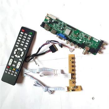 

Fit LTN156AT20/LTN156AT22/LTN156AT23 upgrade AV HDMI VGA USB DVB 3663 TV digital screen 1366*768 40 pin LVDS LCD drive board Kit
