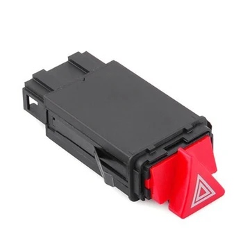 

Auto Car Emergency Hazard Flasher Warning Light Switch Triple-cornered Sign Emergency Control Switch For-Audi A6 A6 Quattro ALLR