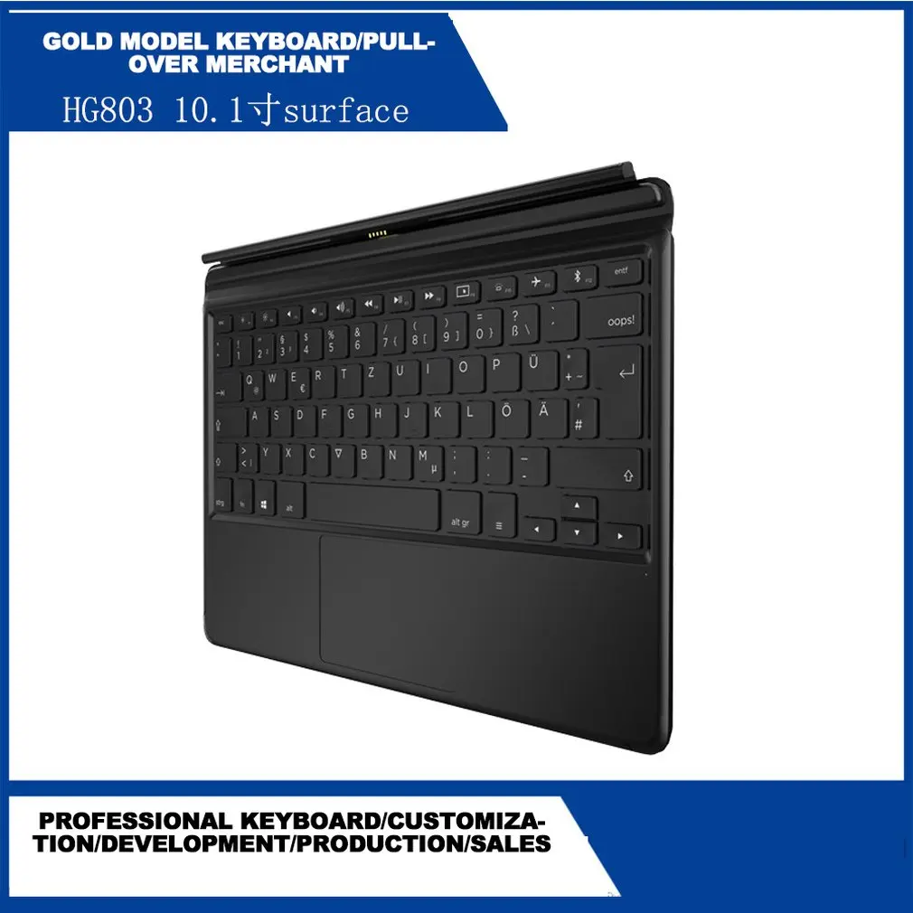 

Hg803 10.1Inch Mini Leather Keyboard Home Office Universal Computer Keyboard Thin And Light Computer Accessories