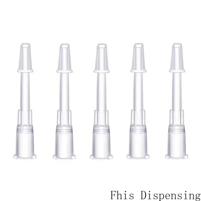

Plastic Tips Cap Syringe Dispensing Tip Cones Protective Sleeve Jacket