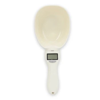 

Pet Food Scale Cup For Dog Cat Feeding Bowl Kitchen Scale Spoon Measuring Scoop Cup Portable With Led Display