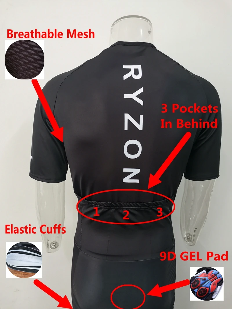 Men's ZOOT High Quality New More Style Pro Cycling Skinsuit Triathlon Sportwear Road Cycling Clothing Ropa De Ciclismo