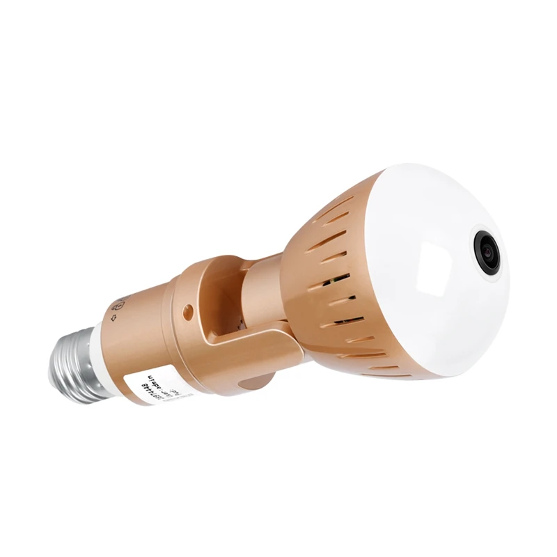

Network Camera Bulb 1080P 2Mp Infrared and White Light Dual Source Wireless Camera