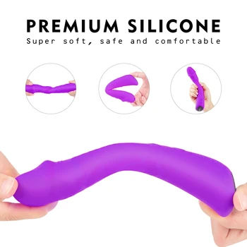 Soft Dildo Vibrator Sex Toys for Women 9 modes Magic Wand Clitoris Anal Massager Female Masturbator Vagina Adult Erotic Products 3