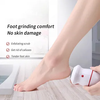 

Electronic Foot File Pedicure Tools,Dual-Speed Callus Remover for Dead Hard Cracked Dry Skin Portable Electric Vacuum Adsorption