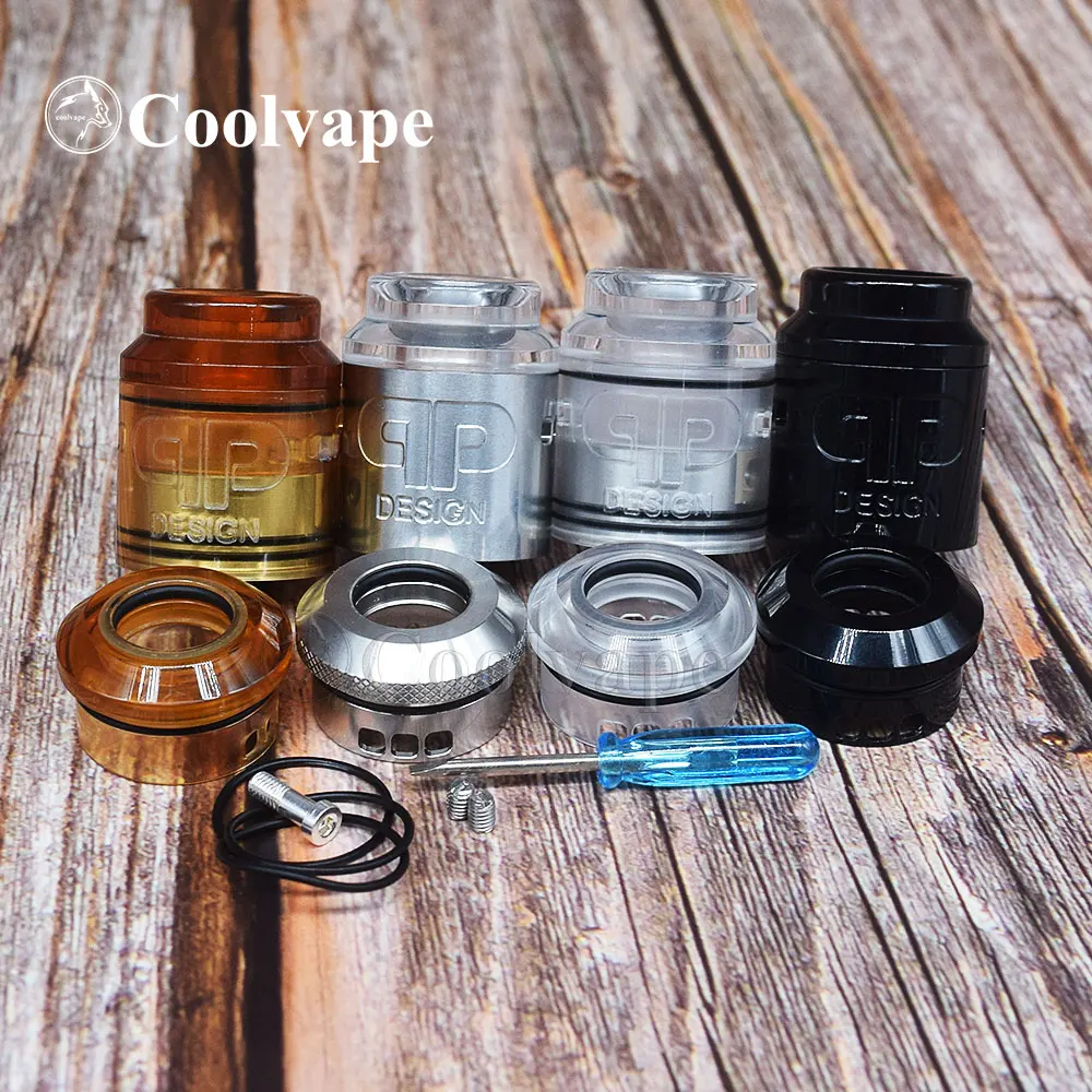 Атомайзер coolvape QP KALI V2 RDA диаметром 25 мм подходит для модов с резьбой 510 VS Fatality Juggerknot
