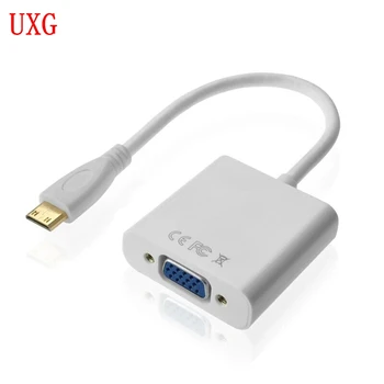 

Free shipping HD 1080P HDMI Converter Cable Mini HDMI to VGA Adapter for Xbox 360 PS3 PS4 HDTV PC Laptop DVD Camera 1pcs