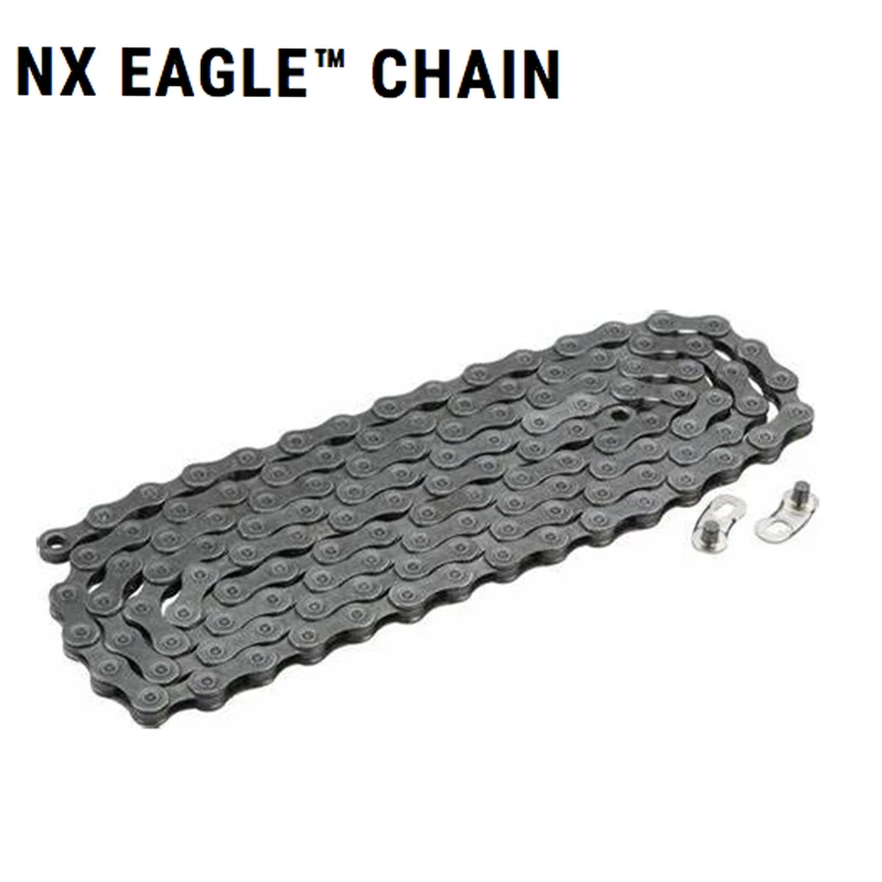 SRAM 12 скоростная цепь NX EAGLE 1x12s 122L звенья MTB велосипедная с блокировкой питания |