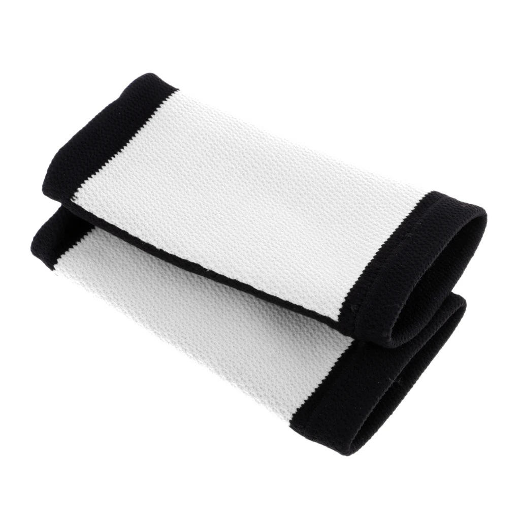 2pcs Wristband Support Brace Compression Sleeve  for Sprains Strain Gym Strap Protector with High Elasticity for sprains Strain