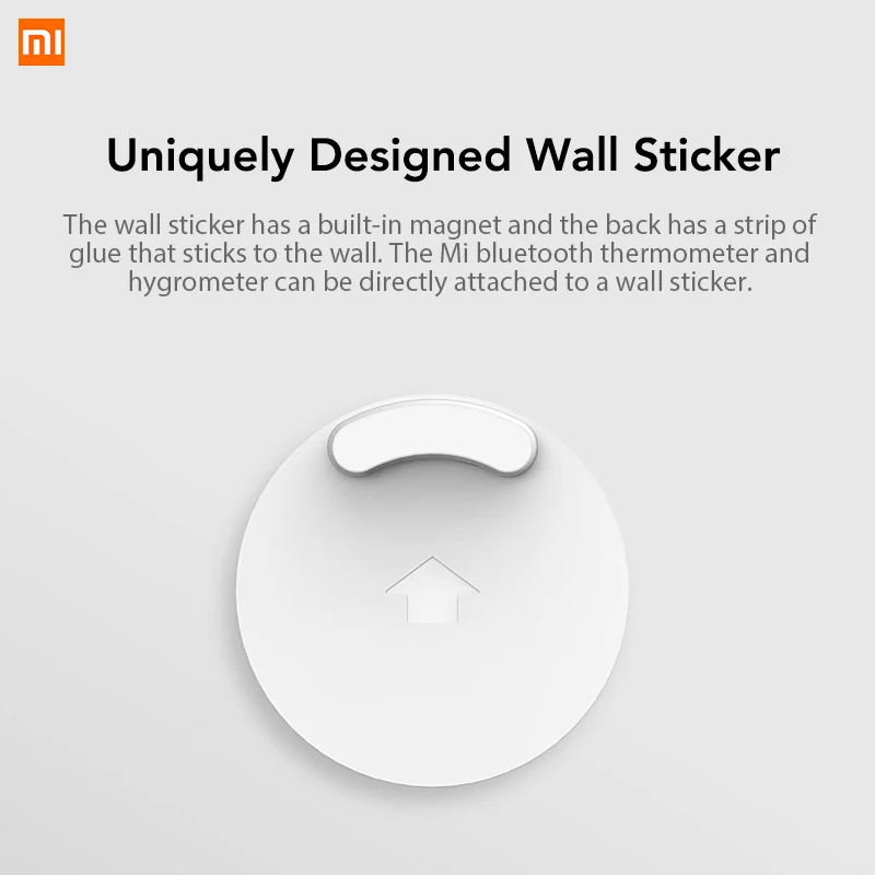 Xiaomi Mijia Bluetooth контроль температуры и влажности сенсор приложение управление ЖК-дисплей Магнитная палка